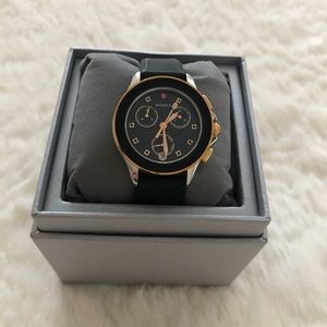 Authentic Michele Three Tone Womans Watch